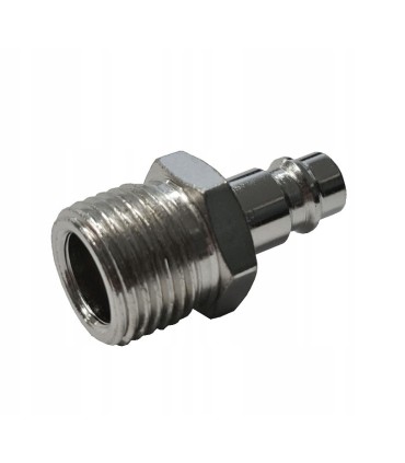 Szybkozłączka pneumatyczna typ męski 1/2" gwint zewnętrzny (blister) 