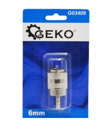 Wtyk na wąż pneumatyczny 6mm typ żeński (blister)