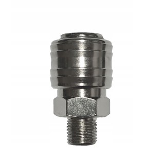 Szybkozłączka pneumatyczna typ żeński 3/8" gwint zewnętrzny (blister) 