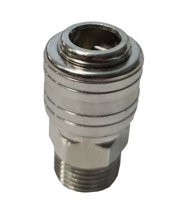 Szybkozłączka pneumatyczna typ żeński 1/2" gwint zewnętrzny (blister) 