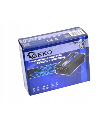 Przetwornica napięcia 12V/230V 250/500W