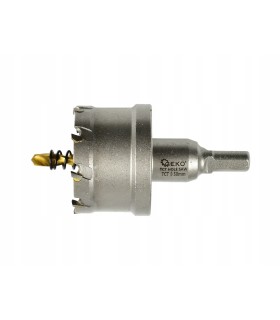 Otwornica widiowa - koronka do metalu 50mm z wiertłem tytanowym