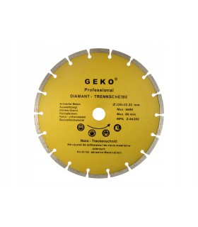 Tarcza diam.230mm segment.GEKO PROFI