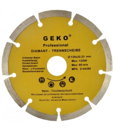 Tarcza diam.230mm segment.GEKO PROFI