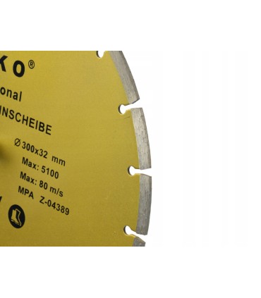 Tarcza diam.300x8x32mm segment GEKO PROFI