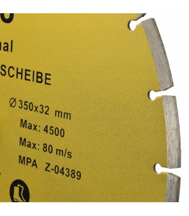 Tarcza diam.350x8x32mm segment.GEKO PROFI