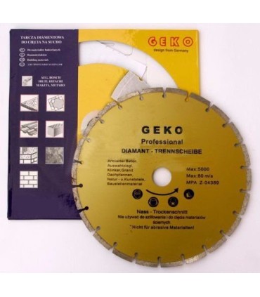 Tarcza diam.350x8x32mm segment.GEKO PROFI