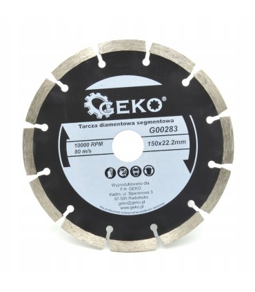 Tarcza diamentowa segmentowa 150mmx22,2mm 