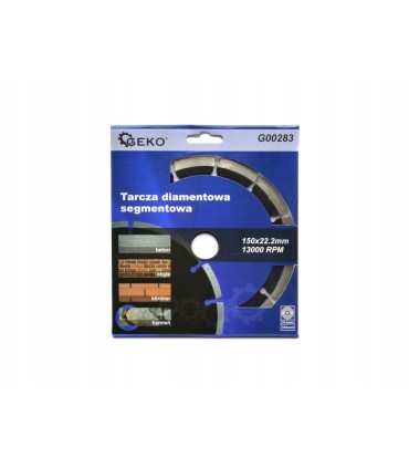 Tarcza diamentowa segmentowa 150mmx22,2mm 