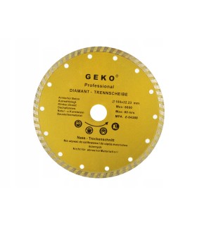 Tarcza diam.180mm turbo GEKO PROFI 