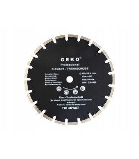 Tarcza diam.350x25,4mm asfalt GEKO PROFI