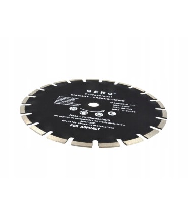 Tarcza diam.350x25,4mm asfalt GEKO PROFI