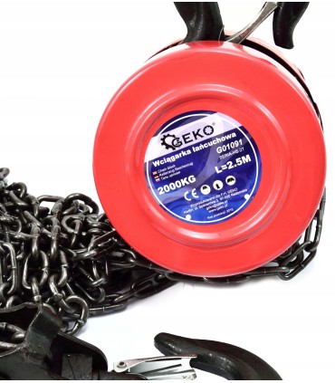 Wciągarka łańcuchowa 2T x 2,5m