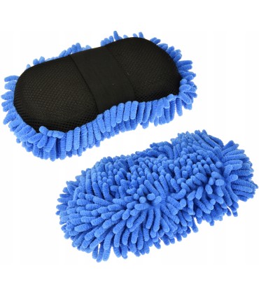 Szenilowa gąbka do mycia auta