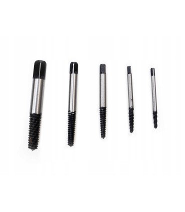 Wykrętaki do zerwanych śrub 5el./mały zestaw/