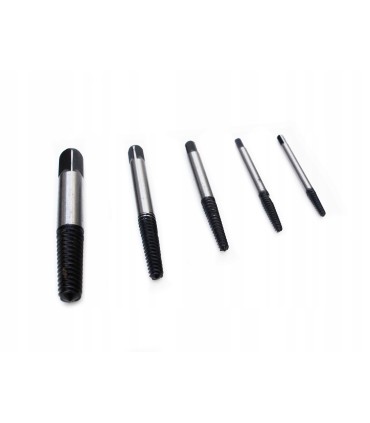 Wykrętaki do zerwanych śrub 5el./mały zestaw/