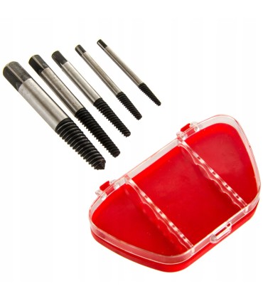 Wykrętaki do zerwanych śrub 5el./mały zestaw/