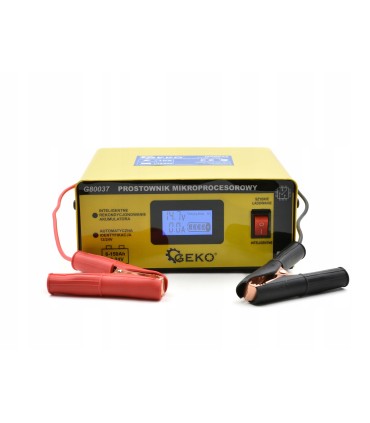 Prostownik mikroprocesorowy LCD 12/24V