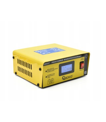 Prostownik mikroprocesorowy LCD 12/24V