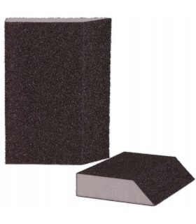 Kostka ścierna skośna 125x90x25mm P150