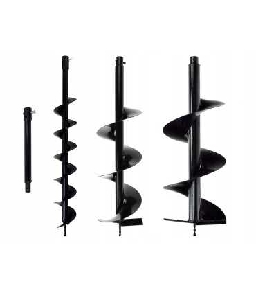 Świder spalinowy + wiertła(10cm,20cm,30cm) + adapter 50cm