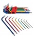 Klucze torx kolorowe T10-T50 9el. CrV