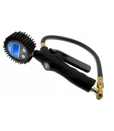 Pistolet do pompowania kół z manometrem cyfrowym