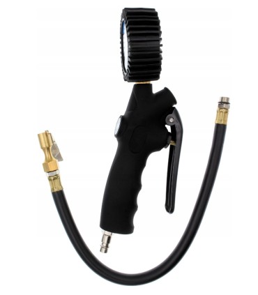 Pistolet do pompowania kół z manometrem cyfrowym