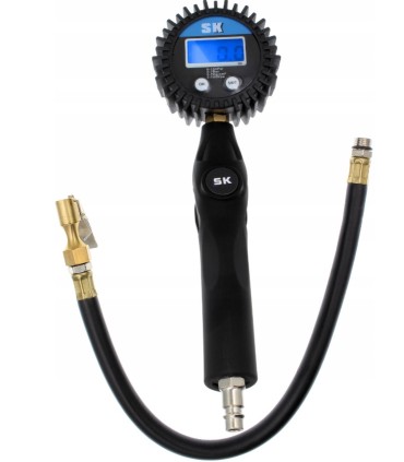 Pistolet do pompowania kół z manometrem cyfrowym