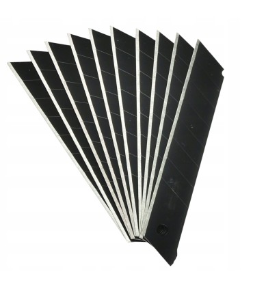 Ostrza do nożyków 100x18x0.5mm SK5 czarne 10szt.