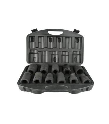 Kpl. nasadek udarowych 1" do klucza przekł 11el/17-41mm