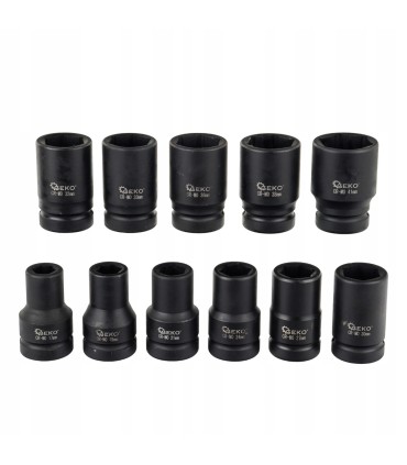 Kpl. nasadek udarowych 1" do klucza przekł 11el/17-41mm