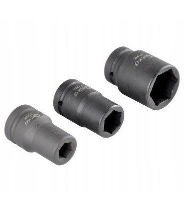 Kpl. nasadek udarowych 1" do klucza przekł 11el/17-41mm