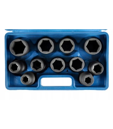 Kpl. nasadek udarowych 1" do klucza przekł 11el/17-41mm