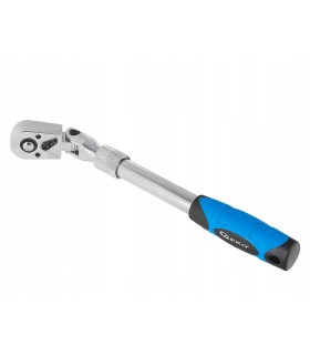 Grzechotka łamana teleskopowa 3/8" 285-375mm 72T