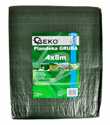 Plandeka 3x5m gruba/zielona