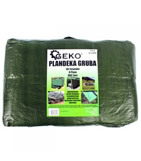 Plandeka 4x5m gruba/zielona