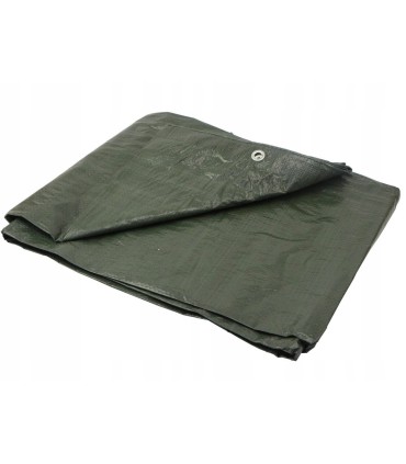 Plandeka 4x5m gruba/zielona