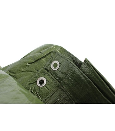 Plandeka 5x6m gruba/zielona