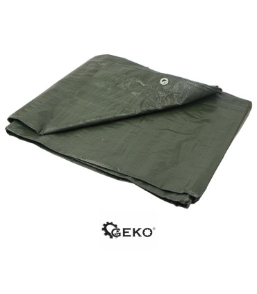 Plandeka 5x8m gruba/zielona