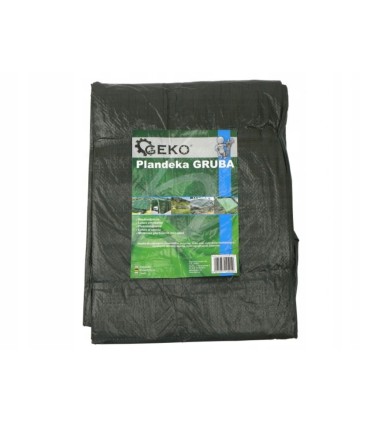 Plandeka 8x12m gruba/zielona