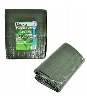 Plandeka 10x10m gruba/zielona