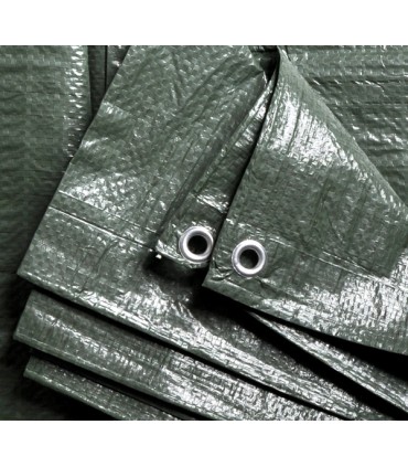 Plandeka 10x12m gruba/zielona