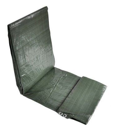 Plandeka 12x15m gruba/zielona