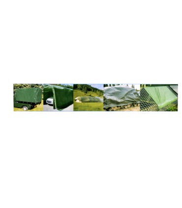 Plandeka 12x15m gruba/zielona