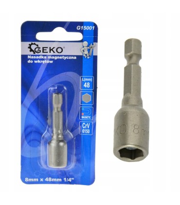 Nasadka magnetyczna do wkrętów 8mmx48mm 1/4"/typ Farmer