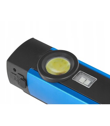 Latarka wielofunkcyjna z magnesem + UV LED