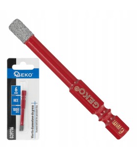 Wiertło diamentowe do gresu 6mm HEX
