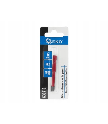 Wiertło diamentowe do gresu 6mm HEX
