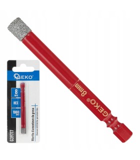 Wiertło diamentowe do gresu 8mm HEX